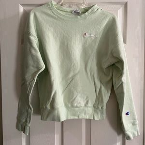 Champion Pastel Green Crew Neck